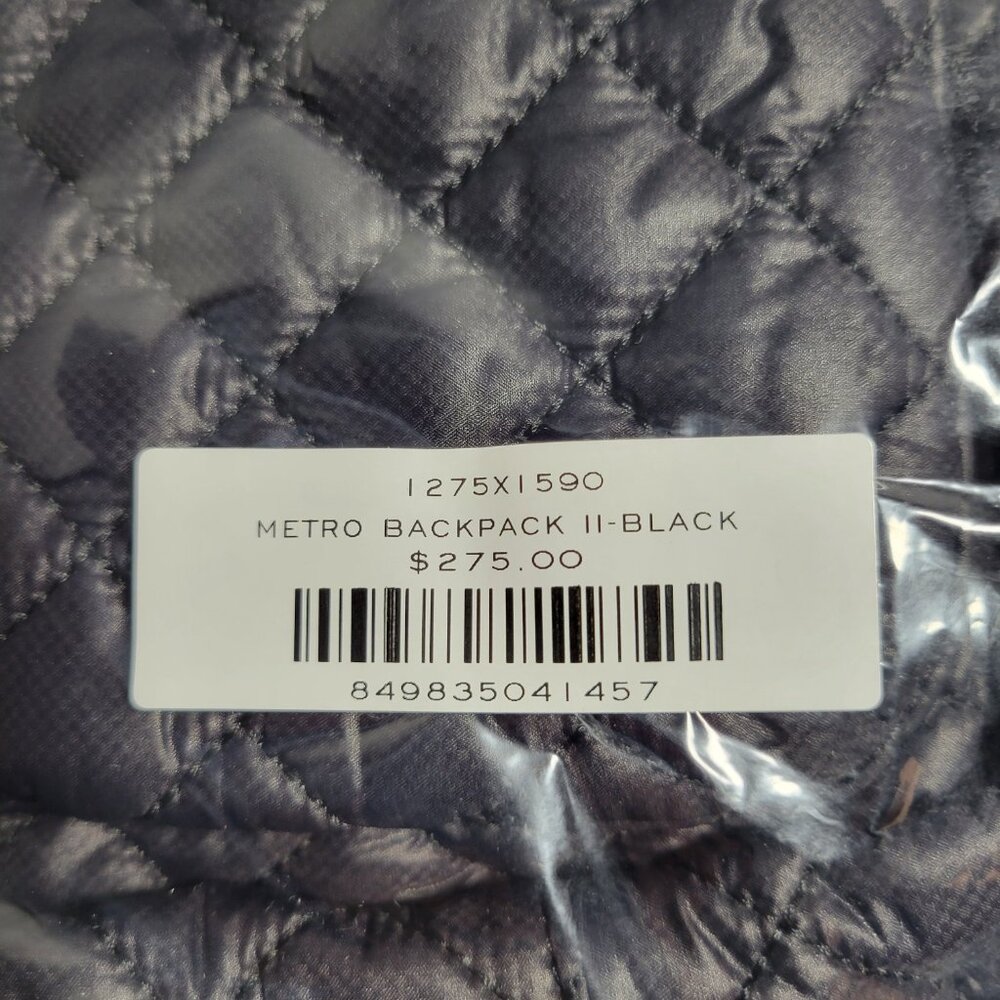MZ Wallace Metro Backpack II in Black - Picture 3 of 6